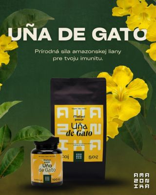 Uňa de Gato (známa aj ako Vilcacora či „mačací pazúr“) je amazonská liana, ktorú domorodé kmene využívajú už stáročia....