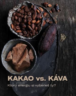 kakao vs. káva: ktorú energiu si vyberieš ty? ⚡️☕️ V carousele ti ukážeme: 👉 rozdiel v type energie 👉 ako vplývajú na...